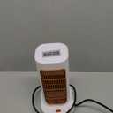 Space Heater, Small Electric Space Heaters with 90 Oscillation, Portable Space Heaters for Indoor Use, Overheat & Tip Over Protection Room Heater for Bedroom, Living room, Offices, Garage, White