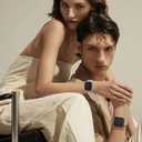 Patenting Sport Silicone Band Compatible with Apple Watch Bands 40mm 38mm 41mm 42mm 44mm 45mm 46mm 49mm Women Men, Waterproof Soft Wrist Strap for iWatch Series 11 10 9 8 7 6 5 4 3 2 1 SE Ultra 2 3 (Coral(#New))