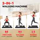 Freepi Walking Pad,Under Desk Vibration Treadmill,3 in 1 Vibration Plate Exercise Machine,Portable Treadmill for Home