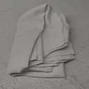 NICETOWN White Short Window Curtains 40 inch Long for Windows, White, W34, 1 Pair, Solid Grommet 50% Light Reducing Thermal Insulated Curtain Panels for Kitchen/Bedroom