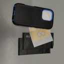 For iPhone 17 Case 6.3" with 2 Screen Protector & 2 Camera Lens Protector, Heavy Duty Full Protection Rugged Phone Case Military Grade Drop-Proof Cover (Black+Blue)