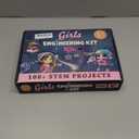 Butterfly EduFields 100+ STEM Projects | Girls Mini Engineering Kit for Ages 8 10 12 15 Years | Ultimate DIY Science Experiments for Kids | Educational Engineering Toys Best Birthday Gift idea