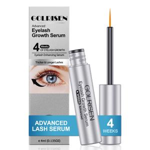 Eyelash Growth Serum, Advanced Lash Serum For Eyelash Growth with Myristoyl Pentapeptide-4 Lash Enhancing Serums For Thicker, Longer Lashes (4ml) (1 Pack)