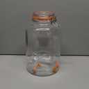 1Pack Fermentation Jar, 2Gallon Wide Mouth Glass Fermenting Kit with Airlocks for Making Sauerkraut, Kimchi, Pickles, Mead, Cider & More