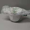 8 inch Hanging Planters, 2 Pack Self Watering Hanging Pots with 20oZ Deep Reservoir for Indoor Outdoor Plants Flowers, White