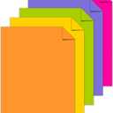 Astrobrights Color Card Stock, Happy Assortment, Letter (8.5" x 11"), 65 Lb, Pack Of 250
