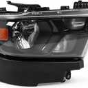 Halogen Headlight Assembly Compatible with Ram 1500 2019-2023