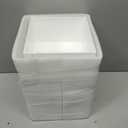 Buffet Risers, Food Display Risers for Party, White Acrylic Risers Display Stand for Buffet Table, Catering Displays for Dessert, Cube Box Nesting Riser with Hollow Bottoms (6"x7"x8" 6PCS)