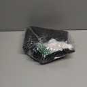 Lazy Susan Shelf Liner,Lazy Susan Liners for Kitchen Cabinet,Heat-Resistant, Non-Slip, and Easy-to-Clean Silicone Mats 2PCS (Black, 28inch)