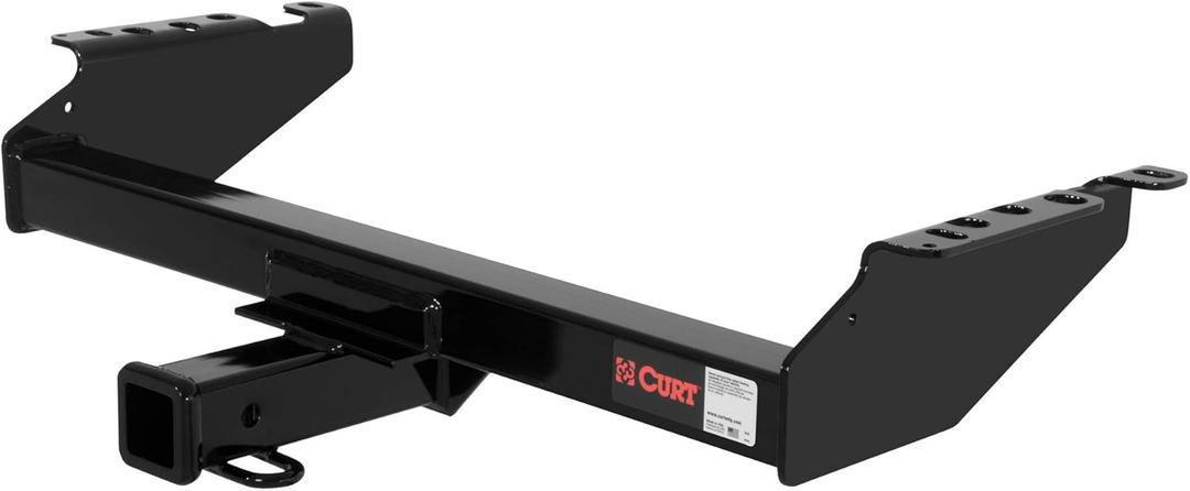 CURT 13310 Class 3 Trailer Hitch, 2-Inch Receiver, Drilling Required, Fits Select Dodge D-Series, Ford F-Series, Bronco