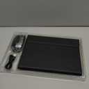 TUNKARMOR for iPad 9th / 8th / 7th Generation 10.2 inch & iPad Air 3rd Gen & iPad Pro 10.5 inch Case with Keyboard 7 Color Backlit  Built in Pencil Holder with Mouse (Black)