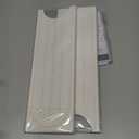 Faucet Mat for Kitchen Sink with Raised Feet, Stone Sink Mat Quick Dry around Faucet, Water Absorbent Stone Tray, Sink Splash Guard & Protectors, Stone Drying Mat for kitchen Counter (23.7" x 4", White Gray Style 1)