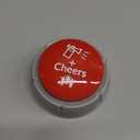 Airhorn Can Sound Button with Applause and Cheers, Funny Easy Button, Noise Maker Buzzer for Office, Sporting Event, Dance Party, Fun Classroom, Desk Toy, Gag Birthday Gift, Gadget for Teens, DJ HYPE