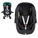 Infant Car Seat Insert, Ultra-Thick Carseat Head Support for Newborn, Breathable Mesh Baby Car Seat Cushion with Filled Sponge, Universal Baby Car Seat Head Support for Stroller, Swing, Carseat (Black)