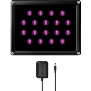 200ft Long Range IR Illuminator | BI18 90 LED Outdoor IR Flood Light for Security Camera (w/Power Adapter)