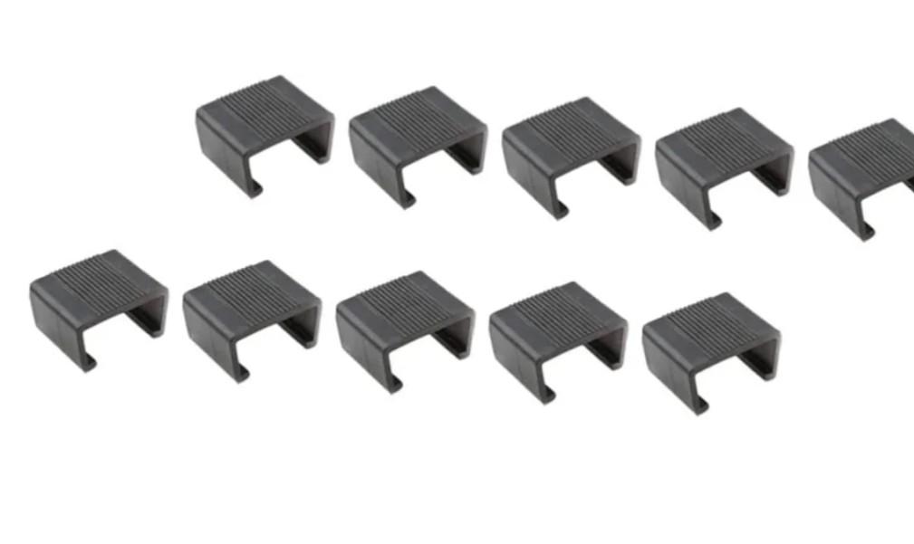 10pcs Sofa Connect Clamps for Outdoor Furniture Easy to Install Rattan Chair Alignment Clips Prevent Movement of Sectional Sofa for Patio Use