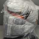 Nesker Comforter Set King Size, Black Gold White 7 Pcs Bedding for Kids and Adults, Abstract Oil Painting Bed Sheet Sets with Fitted Sheet 2 Pillowcases & 2 Shams