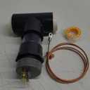 briidea New Install 2'' Inline Zinc Anodes for Saltwater Pools (Black)