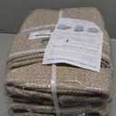 UBBCARE Set of 4 Storage Basket-12 X 12 X 12 in, Cotton Rope Basket for Shelves, Toys, Book, Cube Storage Bins with Handles, Woven Storage Baskets for Organizing, Mix-Brown