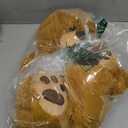 LotFancy Teddy Bear Stuffed Animals, 20 inch Brown Soft Cuddly Stuffed Plush Bear, Cute Stuffed Animals Toy with Footprints, Gifts for Kids Baby Toddlers on Baby Shower, Easter Decoration