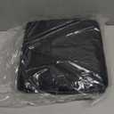 Rollator Seat Cushion for Seniors, 12x12x3.5 in Walker Seat Cushion w/Non-Slip Bottom & Breathable Mesh Cover, Comfort Egg-Crate Cushion for Rollators/Walkers, Rollator Seats Pad with Secure Straps