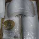 Oneach 9" Cordless Table Lamp, Gold Rechargeable Battery Operated Lamp, 3-Way Stepless Dimming Touch Lamps, Small Glass Bedside Nightstand Light for Bedroom Dining Table Living Room Shelf Decor