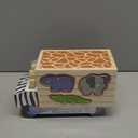 Melissa & Doug Animal Rescue Shape-Sorting Truck - Wooden Toy with 7 Animals and 2 Play Figures