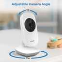 VTech VM819 Non-WiFi Video Baby Monitor with Camera - 2.8 Color Screen, 1000ft Range, 19Hr Battery, Night Vision, Temp Sensor, Lullabies - Secure Private Hack-Proof