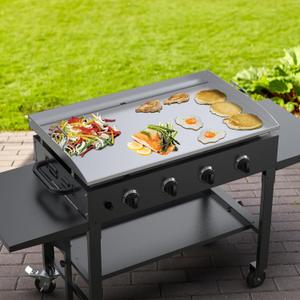 Stanbroil 36 Inch Flat Top Griddle, Stainless Steel Griddle Replacement Top for Blackstone 36" 4 Burner Gas Grill Cooking Station, Griddle Top Replacement with Rear Grease System