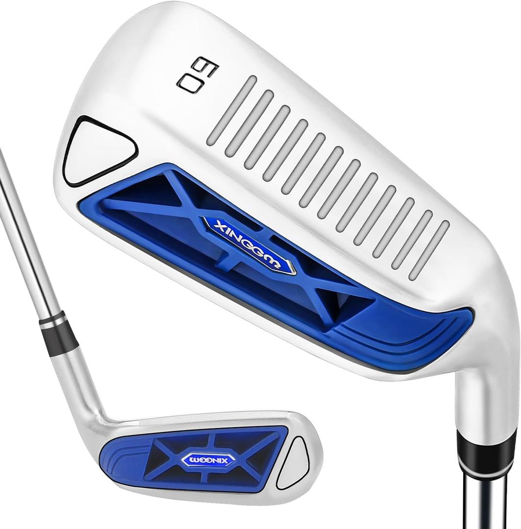 XINGGM Golf Chipper,Wedge/Chipper Golf Club for Men Right Handed,60 Degree Pitching Wedges 35inch (Blue, 60 Degrees, Right)