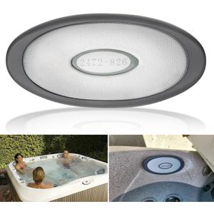 1-Pack 2472-826 Oval Pillow Insert + Back Mount for Jacuzzi J-300 Series Hot Tub(2007-2013), Hot Tub J300 Pillow