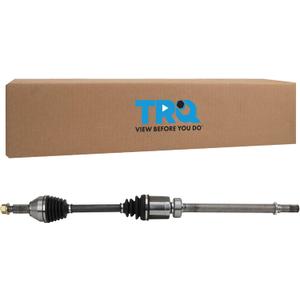 TRQ Front Passenger Side CV Axle Assembly Compatible with 2013 Infiniti JX35 FWD 14-17 QX60 Base Model FWD 18-20 QX60 FWD 13 Nissan Pathfinder FWD 15-20 Pathfinder FWD