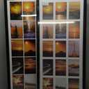 MEBRUDY 4x6 Collage Picture Frames with 15 Openings, 2 Pack Black Multi Photo Frames Display 4 x 6 Pictures with Mat for Wall Mounting