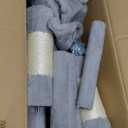 Feandrea Cat Tree, 61-Inch Cat Tower for Indoor Cats, Plush Multi-Level Cat Condo with 5 Scratching Posts, 2 Perches, 2 Caves, Hammock, 2 Pompoms, Light Gray UPCT192W01