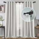 H.VERSAILTEX Double Curtain Rods for Windows 16.2 to 43.8 Inches, 3/4 inch Diameter, Adjustable Decorative Telescoping Heavy Duty Drapery Rod, Bronze