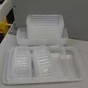 28 Food Storages, 3*3 in (14 Pcs), 9.5*6 in (2pcs), 12*6 in (1 count), 6*3 in (7 Pcs), 9*3 in (4 Pcs)