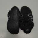 LeIsfIt Kids Sandals Boys Girls Wide Sandals Non-slip Toddler Water Sandal Shoes Lightweight Barefoot for Beach Swim Hiking (1 Big Kid, Black)