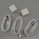 10FT iPhone Fast Charger,3Pack Extra Long[Apple MFi Certified]iPhone Charger Fast Charging Quick 10Foot USB C to Lightning Cable Cord Adapter Block for iPhone 14 Pro Max/14 Plus/13/12Mini/11/XS/X/iPad, No 1 Block