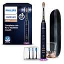 Philips Sonicare DiamondClean Smart 9750 Electric Toothbrush, Sonic Toothbrush with App, Pressure Sensor, Brush Head Detection, 5 Brushing Modes and 3 Intensity Levels, Lunar Blue, Model HX9954/74