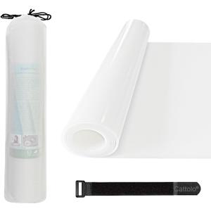 36x24 Inch Large Silicone Craft Mat for Arts & Crafts, Painting, Clay, Hot Glue - Non-Stick, Heat Resistant, Easy Clean Workstation Mat (Light White)