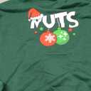 TQUEQRW Christmas Sweatshirts Merry Christmas Sweatshirts for Women Funny Xmas Long Sleeve Shirt Holiday Pullover 1 Out Of 2 (NUTS), Size XL