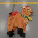 Christmas Inflatable Costume for Kids Blow up Funny Riding on Costume for Children Boy Girl Party Cosplay Outfit