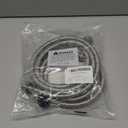 6Ft Stainless Steel Washing Machine Hose by Puxyblue for All Washers - 2 Pack Burst Proof Red and Blue Braided Hoses for Hot and Cold Water Supply 