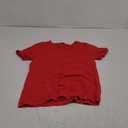 Elesomo Women Shirts V Neck Short/Long Sleeve Cotton Tops T-Shirt Basic Tees (Medium)