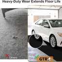 8' x 20' Extra Large Garage Floor Mat for Under Car, Heavy Duty Absorbent Oil Mat for Garage Floor, Waterproof Non-Slip Oil Spill Mat for Garage Driveway, Protect Concrete Floor from Oil Leaks Stains