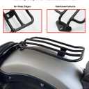 Rear Luggage Racks for CMX300 CMX500 17-24, Motocycle Top Case Carrier Rear Solo Seat Support Shelf Backrest Rear Fender Rack for Honda Rebel 500 300 CMX500 CMX300 2017-2024 Accessories