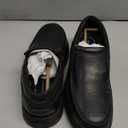 Rockport Men's Eureka Slip-on, Black Leather, 7.5 Men Medium