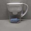 Brita Large Water Filter Pitcher for Tap and Drinking Water, Includes 1 Standard Filter, BPA-Free, Lasts Two Months, 10-Cup Capacity, Bright White
