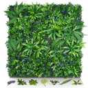 Artificial Grass Wall Panels, 20"x20" 6pcs Hedge Grass Backdrop, UV-Anti Fake Greenery Plant Boxwood Panels, Green Wall Decor for Outdoor Indoor Patio Garden Backyard