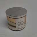White Barn Candle Company Bath and Body Works 3-Wick Scented Candle w/Essential Oils - 14.5 oz - Warm Vanilla Sugar (Vanilla, White Orchid, Sparkling Sugar, Fresh Jasmine, Creamy Sandalwood)